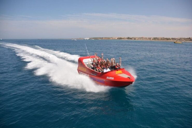 Soma Bay: Jet Boat & Parasailing With Private Transfers - Activity Overview