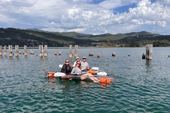 Sommers Bay Clear Kayak Tour// Flathead Lake - Discover Flathead Lake with a Clear Kayak Tour in Montana
