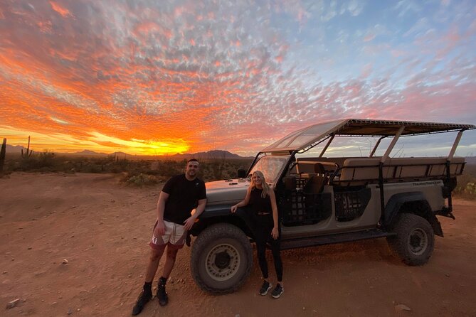 Sonoran Desert Jeep Tour at Sunset - Sunset Viewing Experience