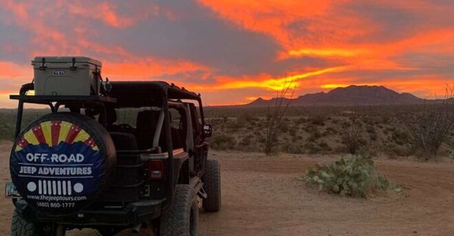 Sonoran Desert: Sunset Jeep Tour With Tonto National Forest - Full Description