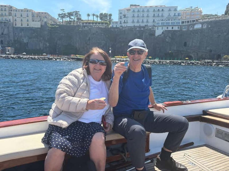 Sorrento: Boat Coastal Cruise with Swim and Limoncello - FAQs