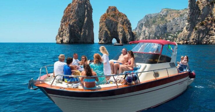 Sorrento: Capri and Blue Grotto Boat Cruise With Drinks - Booking Details for the Tour