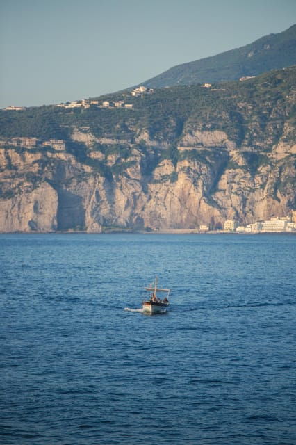 Sorrento: Gozzo Boat Coastal Cruise With Swim and Limoncello - Good To Know