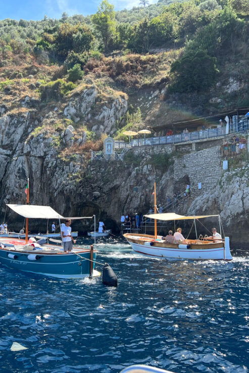 Sorrento: Luxury Boat Tour to Capri With Blue Grotto - Itinerary Highlights
