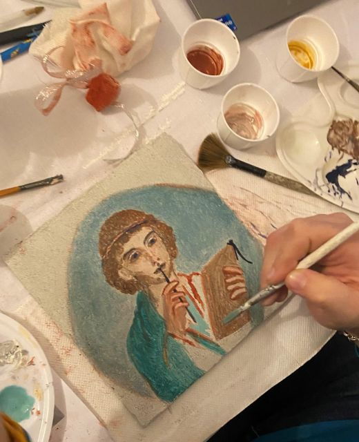 Sorrento Peninsula: Fresco Painting & Aperitivo Seaview - Experience Description
