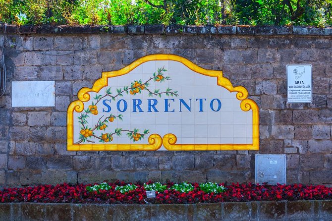 Sorrento & Pompeii With Skip The Line Tickets From Naples Port - Tour Overview