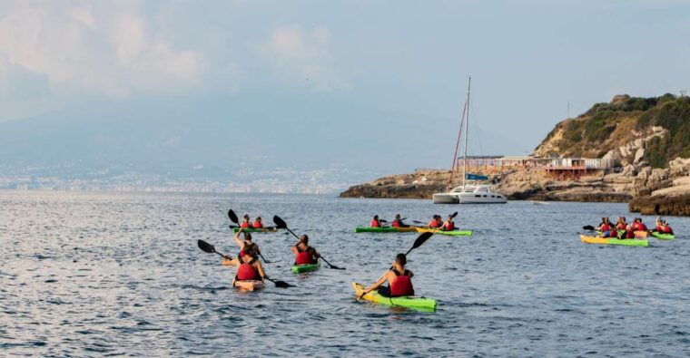 Sorrento: Premium Kayaking Experience With Swimming - Equipment and Amenities Included