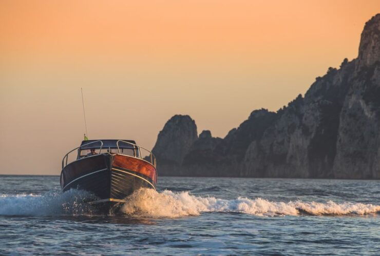 Sorrento: Sunset Coastal Boat Tour With Aperitif - Available Languages and Group Size