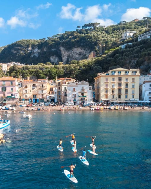 Sorrento: SUP Paddleboard Tour to Bagni Regina Giovanna - Paddle Through Sorrentos Marine Reserve
