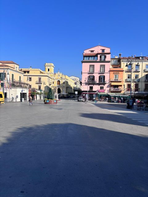 Sorrento: Transfer to Naples, Airport, Train Station. Port.. - Service Details