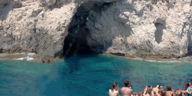 Souda Bay: Marathi, Cape Drepano and Caves Boat Cruise - Inclusions Provided