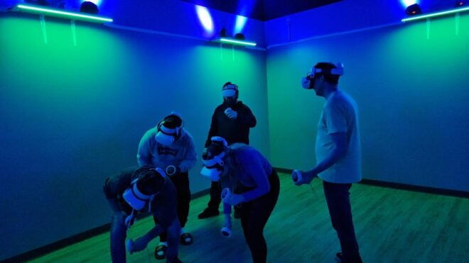 Soulvaria: Free Roam Virtual Reality Arena (2 - 8 Players) - Cooperative and Competitive Gameplay