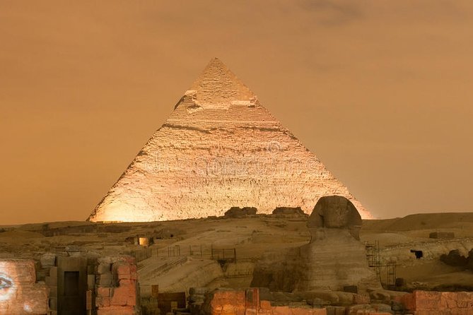 Sound and Light Show at Giza Plateau - Illuminating Sound and Light Show
