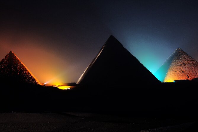 Sound and Light Show at Giza Pyramids Including Private Transfer From Cairo - Ticket Pricing and Booking Information