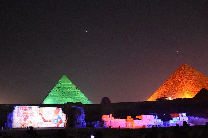Sound and Light Show at Giza Pyramids Including Private Transfer From Cairo - Experience Highlights and Inclusions