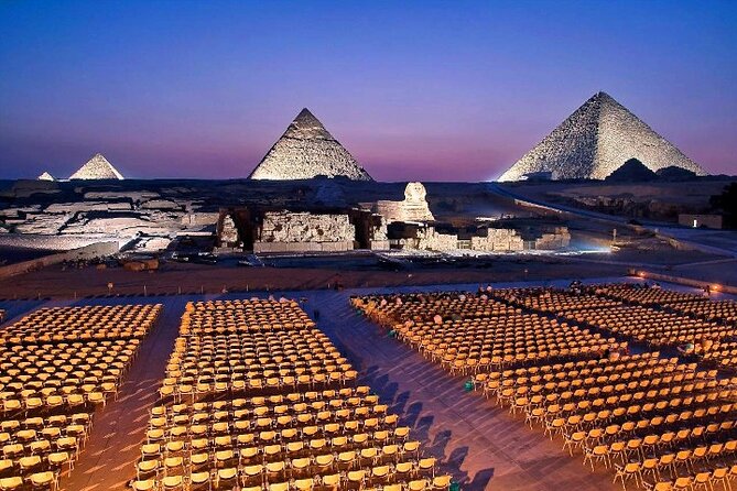 Sound and Light Show at the Pyramids - Managed by Dahab Safari Day Tours