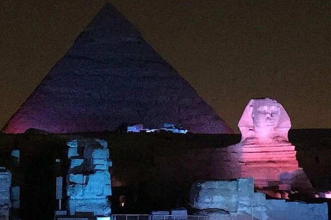 Sound and Light Show at the Pyramids in Egypt - Pyramids Illuminated