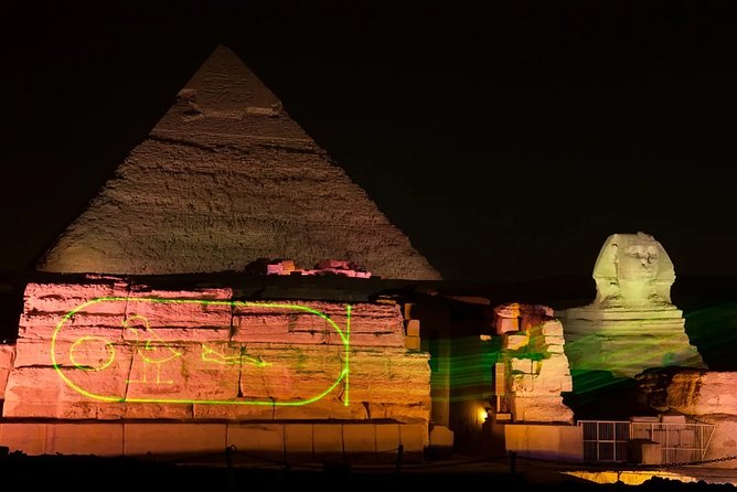 Sound and Light Show at the Pyramids Private Tour With Dinner - Overview