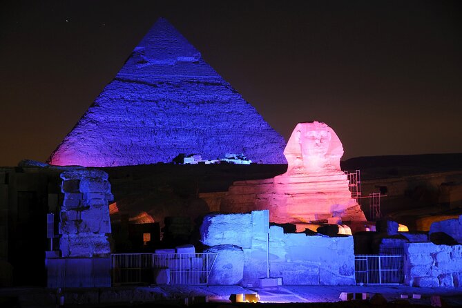 Sound and Light Show at the Pyramids Private Tour With Dinner - Additional Information
