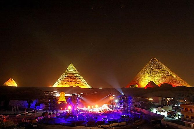 Sound and Light Show Pyramids - Experience the Spectacular Light Display