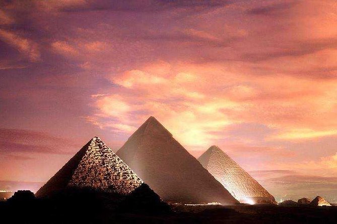 Sound & Light Show (Son Et Lumière) at Pyramids of Giza From Cairo City. - Meeting Points