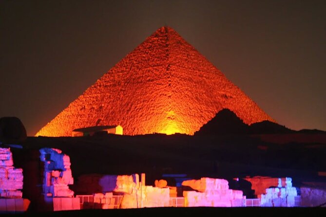 Sound & Light Show (Son Et Lumière) at Pyramids of Giza From Cairo City. - Pickup Details