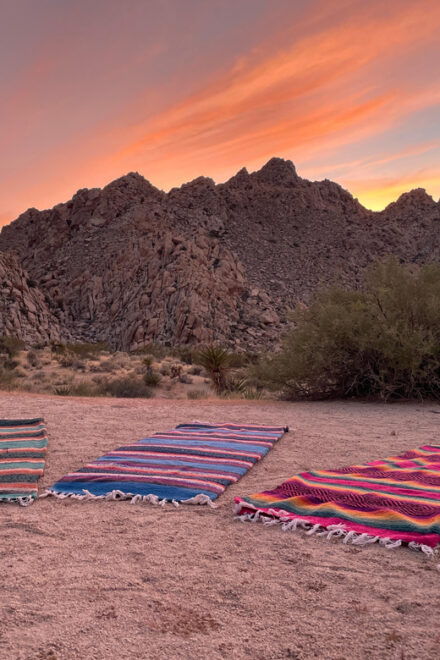 Soundbath Under The Stars -Joshua Tree - Participant Suitability