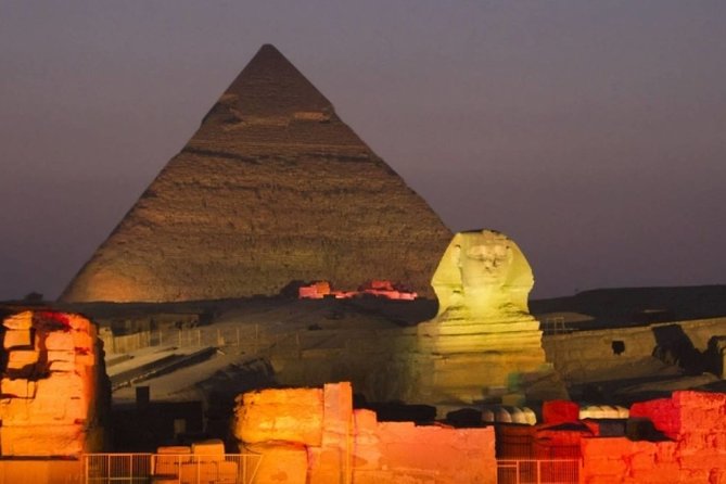 Sound&Light Show at Giza Pyramids and Nile Dinner Cruise - Inclusions