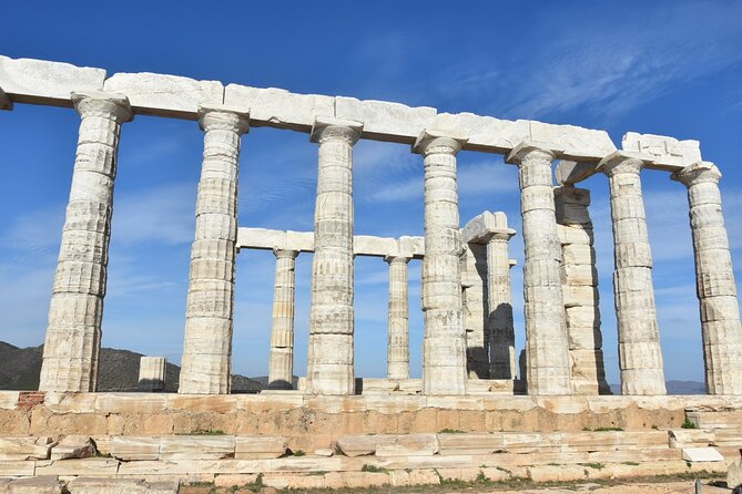 Sounio Poseidon Temple, Thermal Lake Swimming & Local Food Tour - Inclusions and Entrance Fees