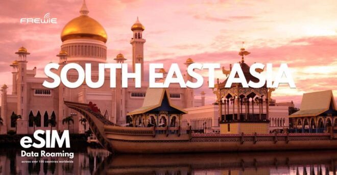 South East Asia 6 Country Esim : 0.5gb/Daily to 20gb-30days - Coverage and Data Plans Available