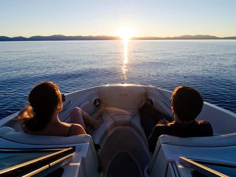 South Lake Tahoe: 36-Foot Weekender Pontoon Boat Rental - The Sum Up