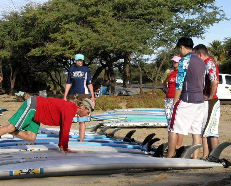 South Maui: Kalama Beach Park Surf Lessons - Experience