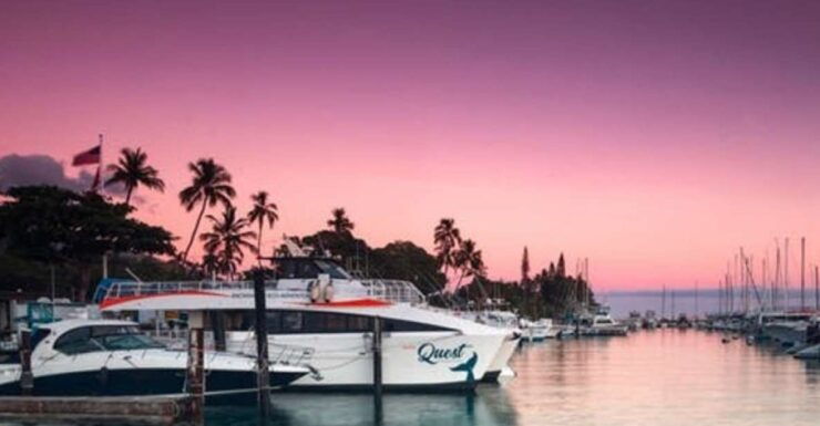 South Maui: Sunset Cruise With 4-Course Dinner and Drinks - Experience Itinerary