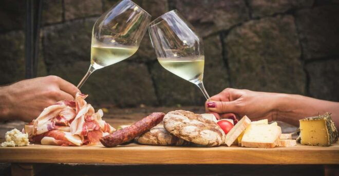 South Tyrolean Specialties and Wine Tasting - Selection of Wines