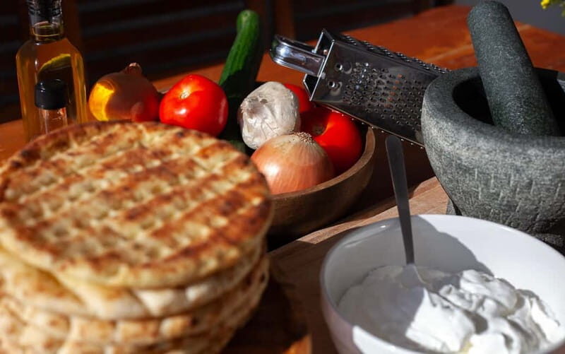 Souvlaki Cooking Class with Locals Transfer Included - Tzatziki and More