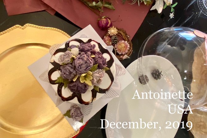 Soy-Cream Flower Cake, Authentically Korean! (Vegan Solution /Bean Cream) - The Sum Up