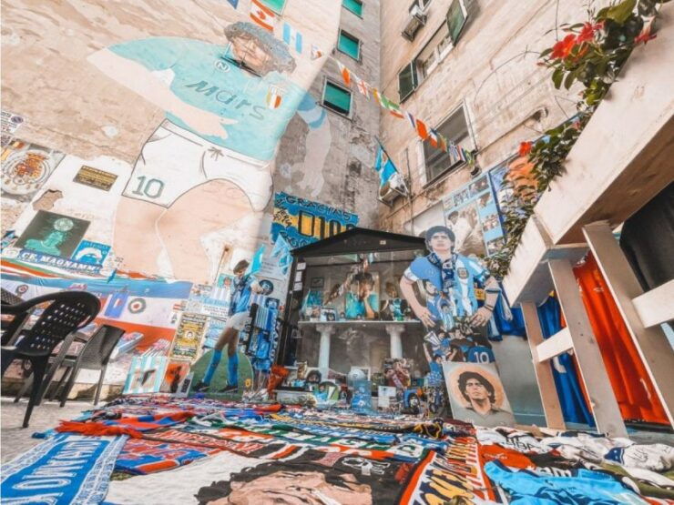 Spanish Streets - Maradona Street Art & Murals - Maradona Street Art in Spanish Streets