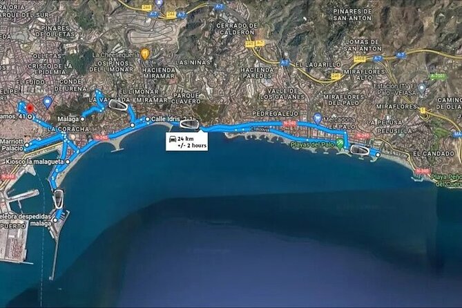 Special Christmas Lights. Night Tour in Malaga by Electric Car. - The Sum Up