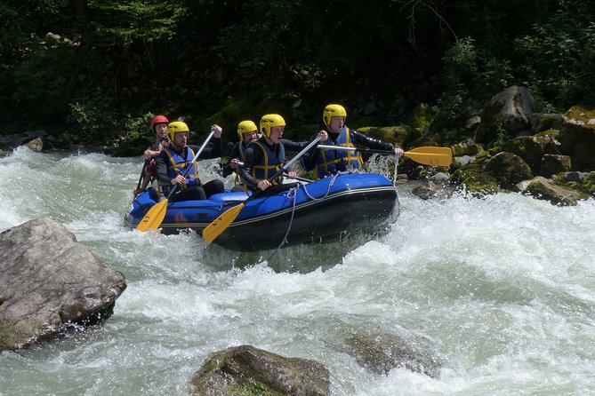 Special Descent of the Dranses River in Rafting - Meeting and Pickup
