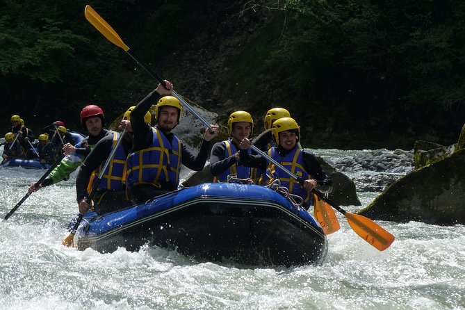 Special Descent of the Dranses River in Rafting - End Point