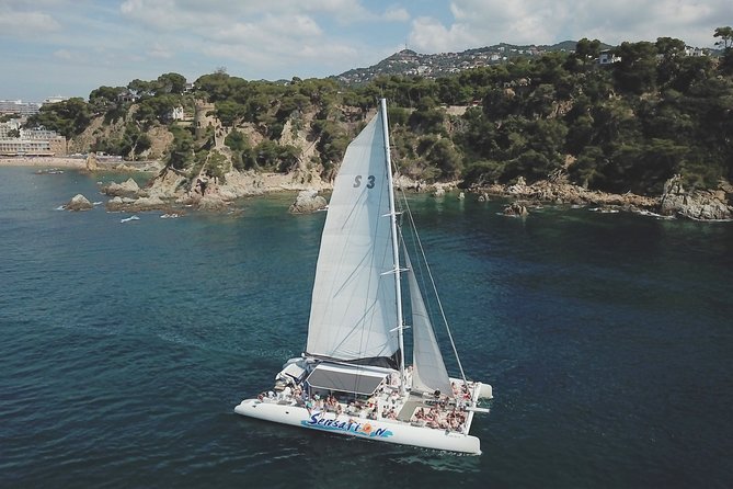 Special Tour for Groups Sailing Along the Costa Brava in a Big Catamaran. Food and Drinks Included. - Background
