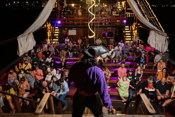 Spectacular Pirate Show, Lobster Dinner & Open Bar in Cancún Bay - FAQ