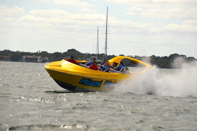 Speed Boat Thrill Ride With Miami Watersports - Selecting Date and Travelers
