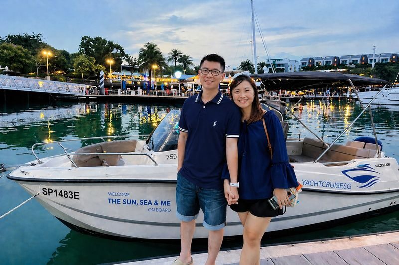 Speedboat Cruise & Marina Dine Adventure by YachtCruiseSG - Setting off from Sentosa Cove