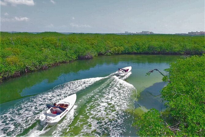 Speedboat Excursion: Thrilling Drive & Snorkel in Cancun Lagoon! - An Exciting Blend of Speed and Serenity