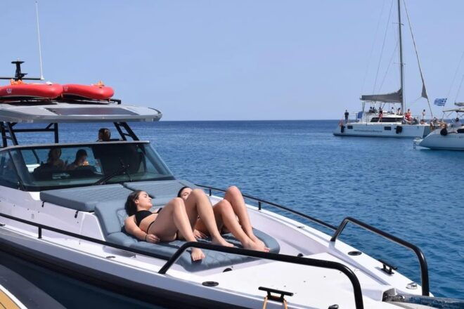 Speedboat Jost | Trip to Lindos/ Symi/Anth.Quinn & Kallithea - Discover Lindos