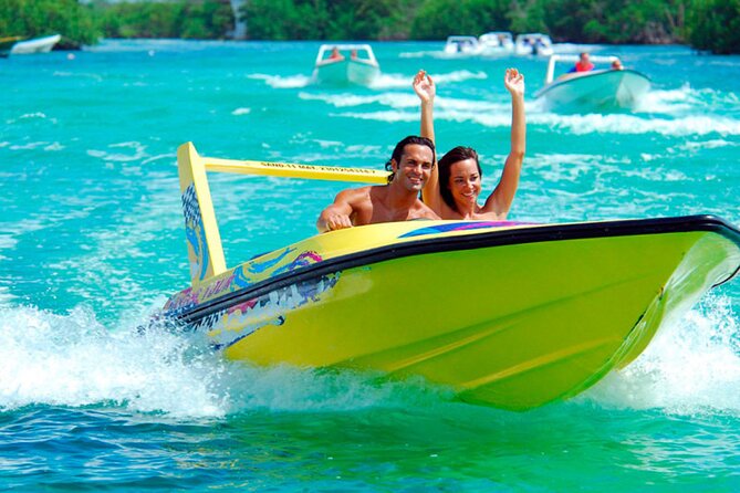 Speedboat Jungle Tour With Snorkel Experience in Cancun - Tour Duration and Admission