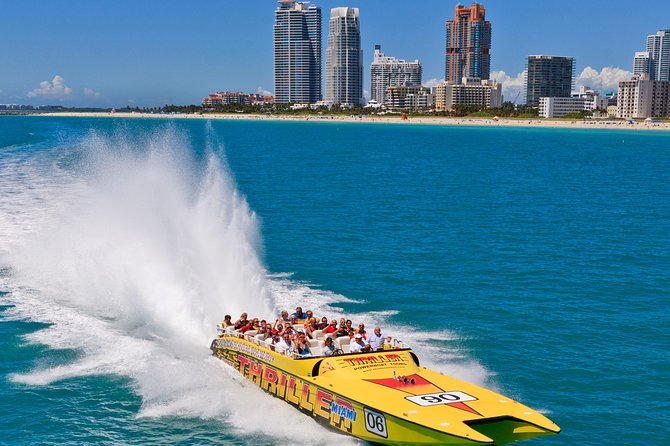 Speedboat Sightseeing Tour of Miami - Additional Information and Policies