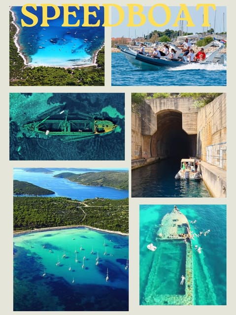 Speedboat tours Sakarun,Sunkenshipp,Veli Rat,Bozava;Muline.. - FAQ