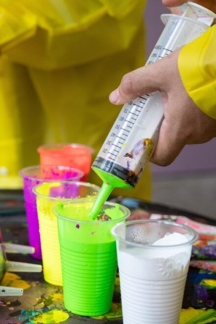 Spinning Private Art Experience - Activity Description